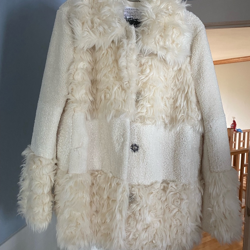 Kensie teddy/fur jacket